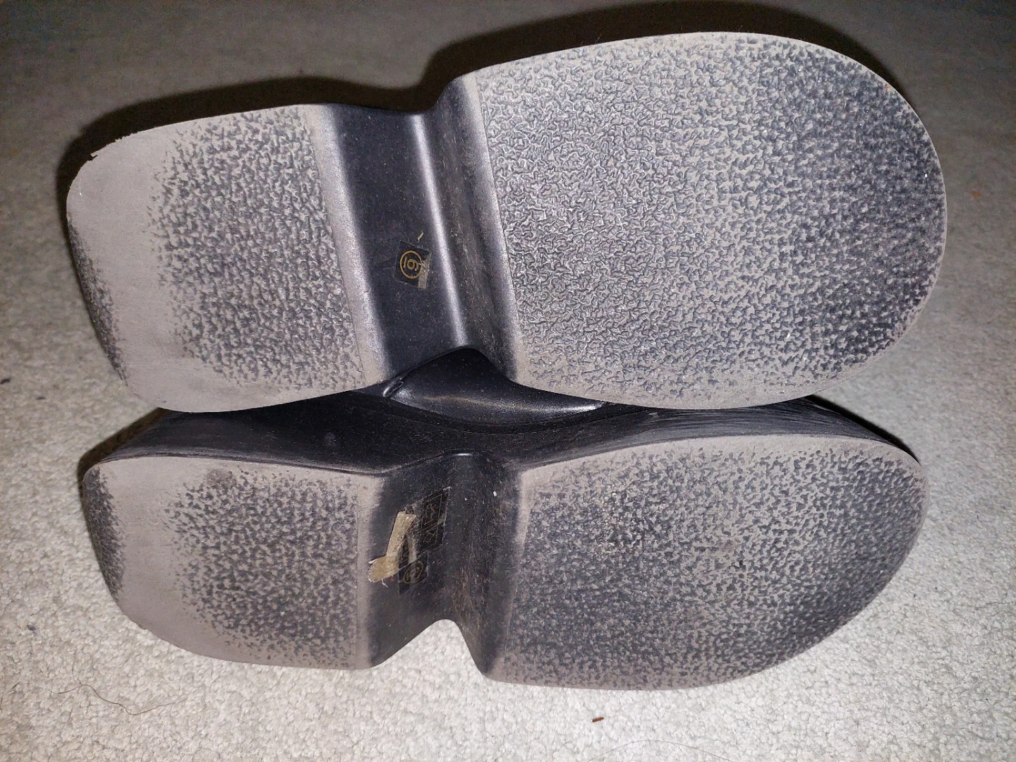Black Platform Ankle Boots - Size 6 - photo 3