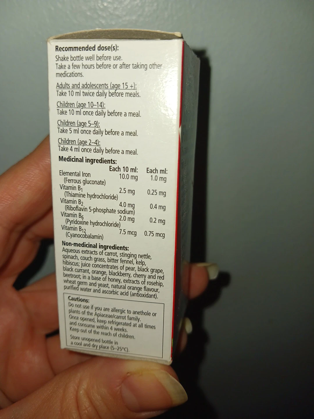 Floradix Formula liquid iron - photo 2