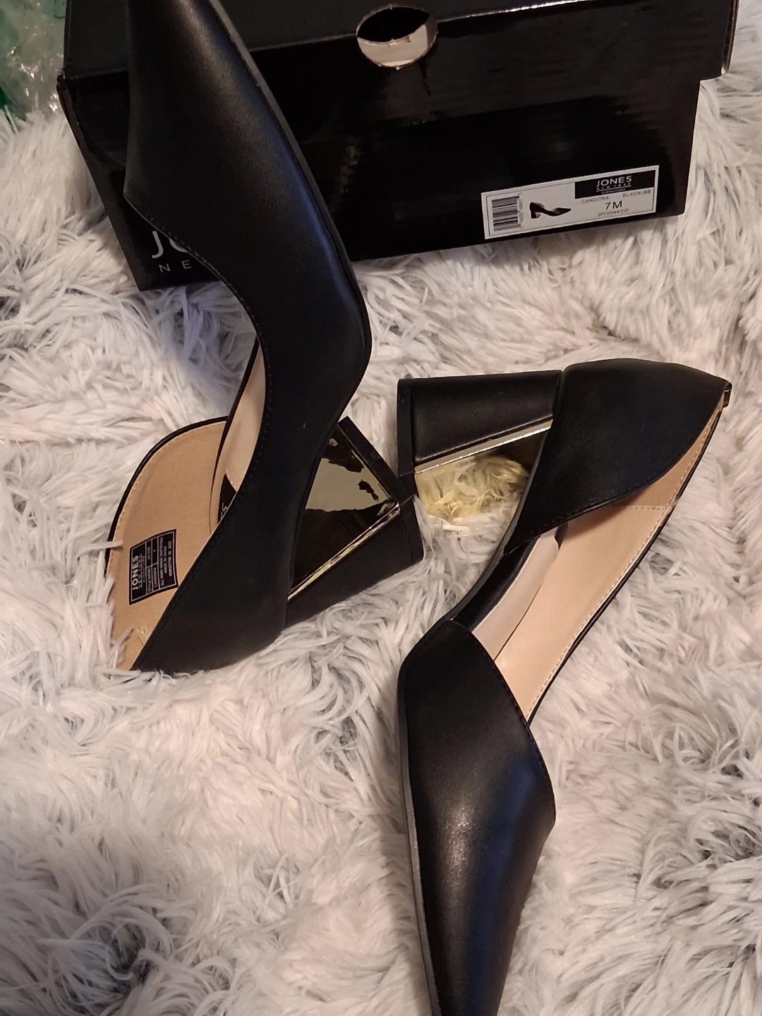 Jones New York Candora Black Heels Size 7M - photo 3
