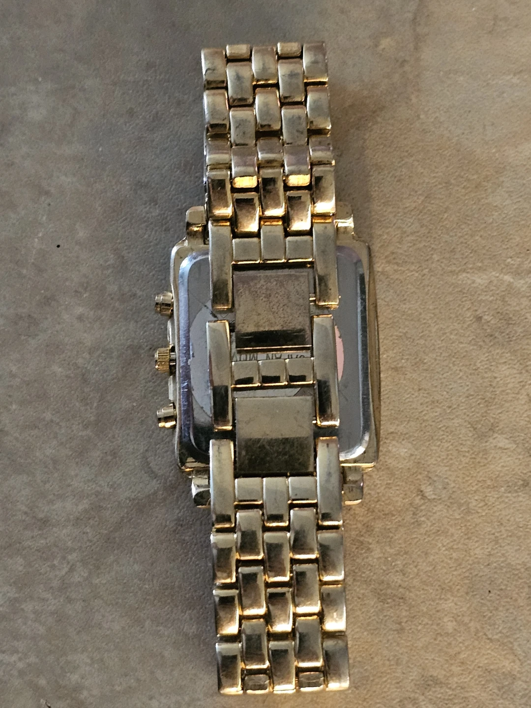Avirock Quartz Gold-Tone Watch