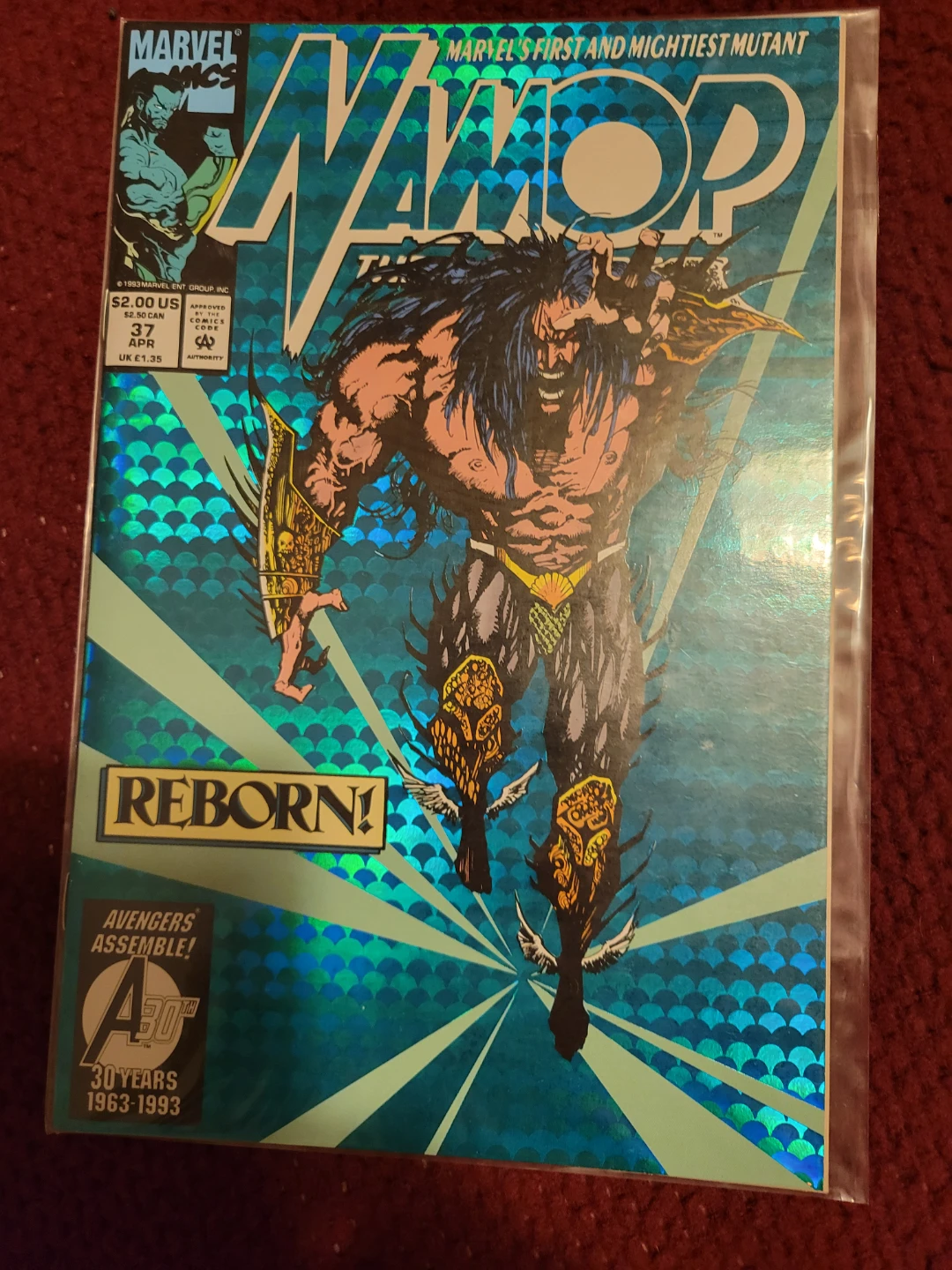Namor the Sub-Mariner #37 Marvel Comic Book