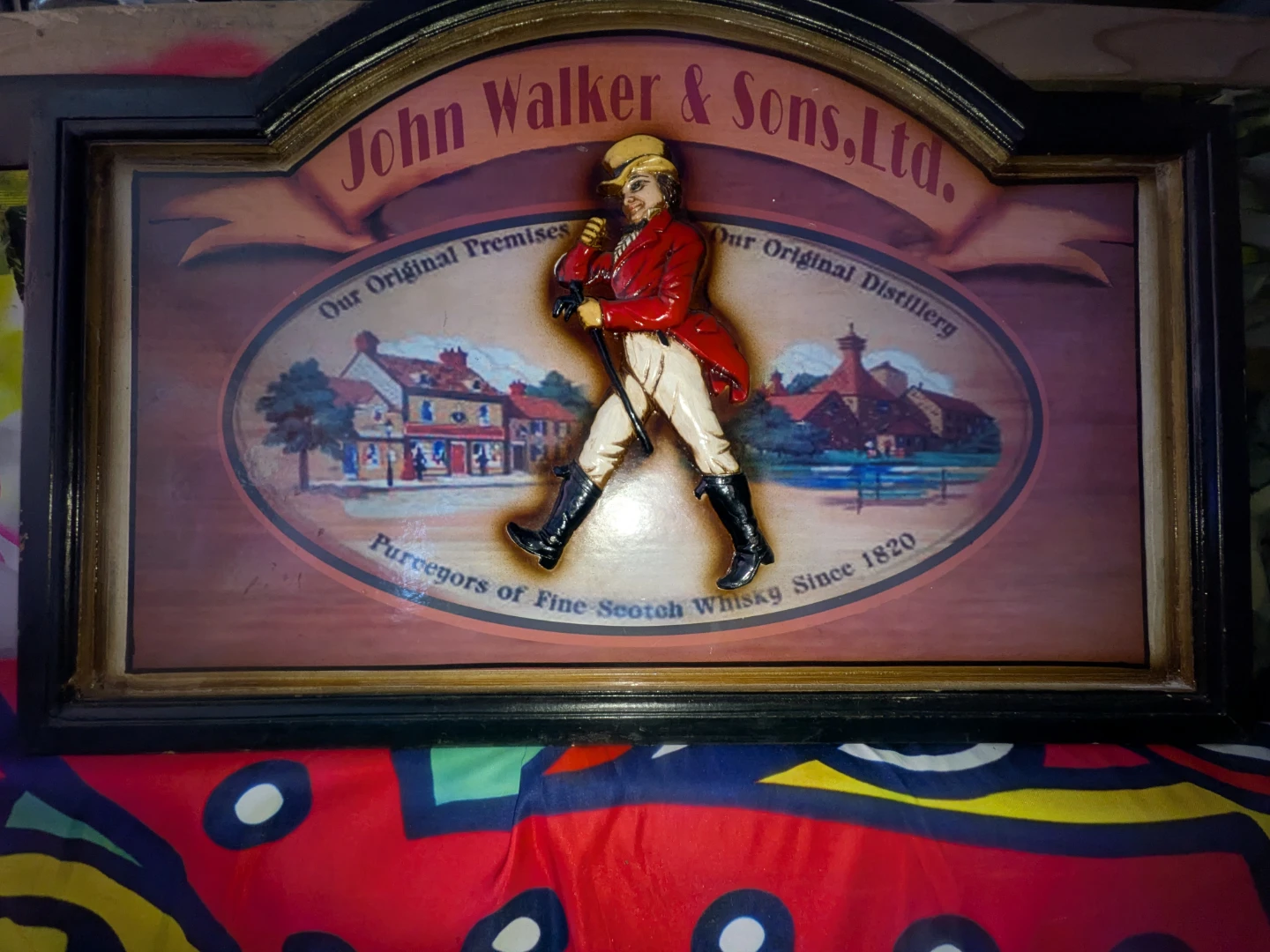 Vintage John Walker & Sons Ltd. Advertising Sign - photo 2
