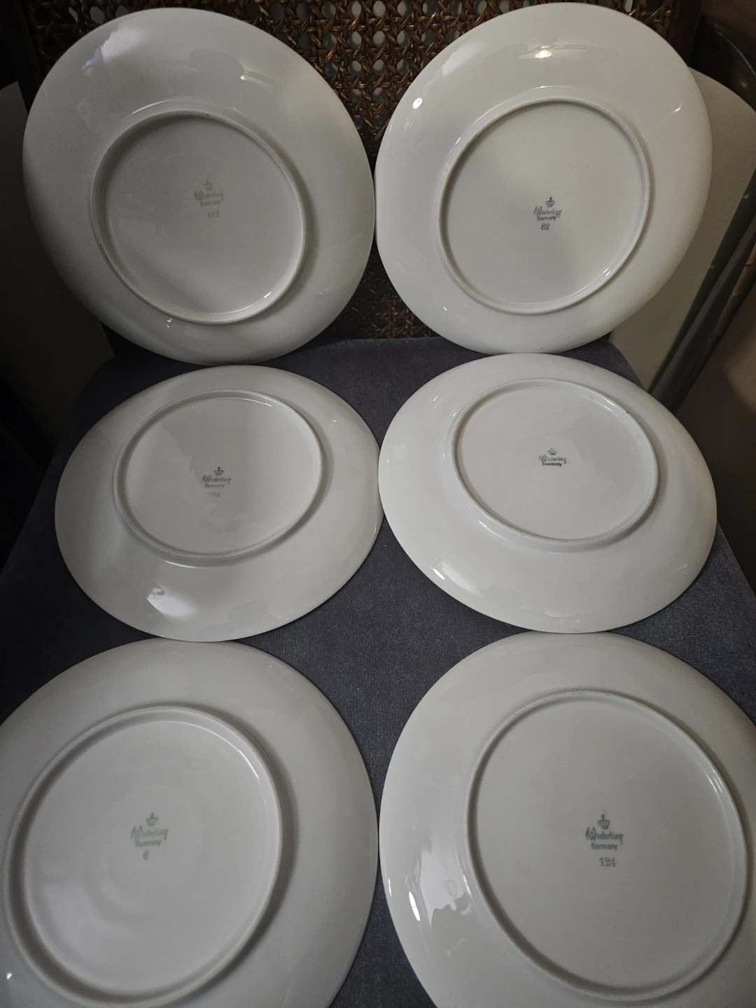 Set of 6 Winterling Germany Fruit Motif Plates - photo 2