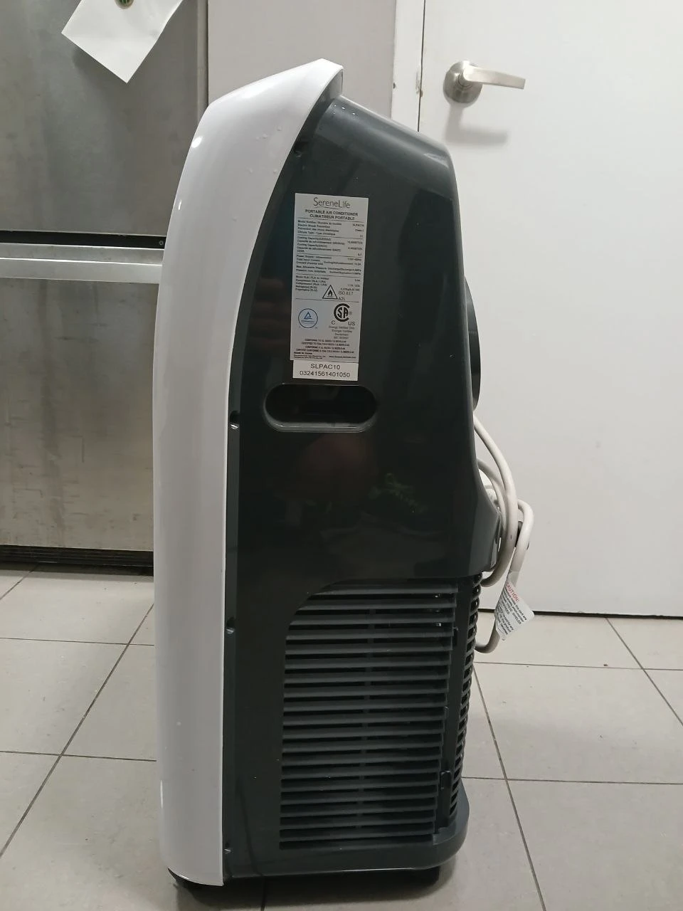 SereneLife Portable Air Conditioner SLPAC10 - photo 4