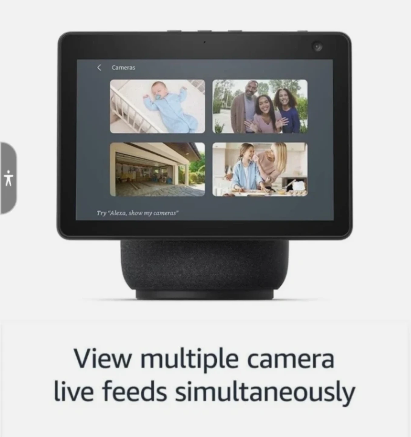 Amazon Echo Show 10 (3rd Gen.) Smart Speaker - Charcoal - photo 3