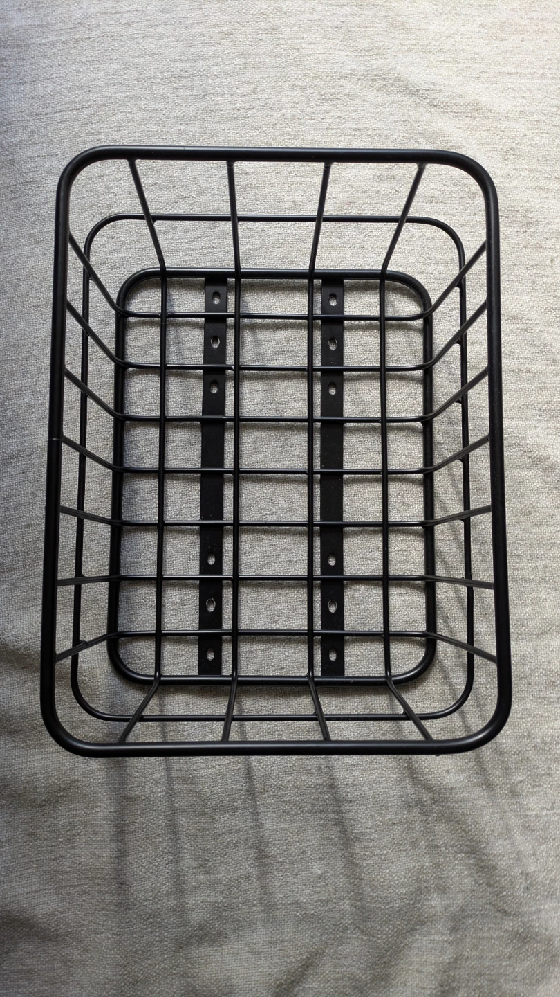 Black Metal Bicycle Basket $20 - photo 3