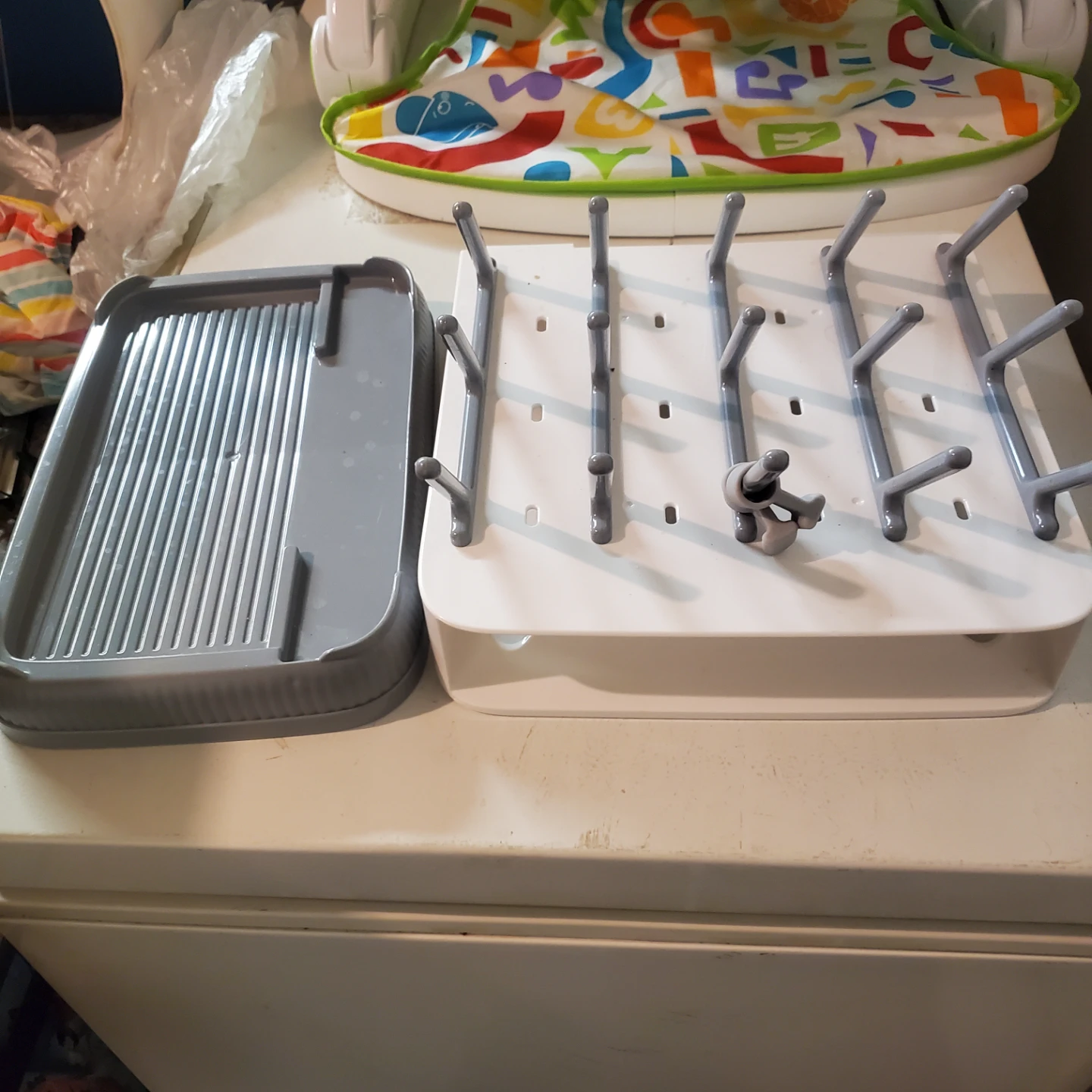 Boon Grass or similar style baby bottle drying rack