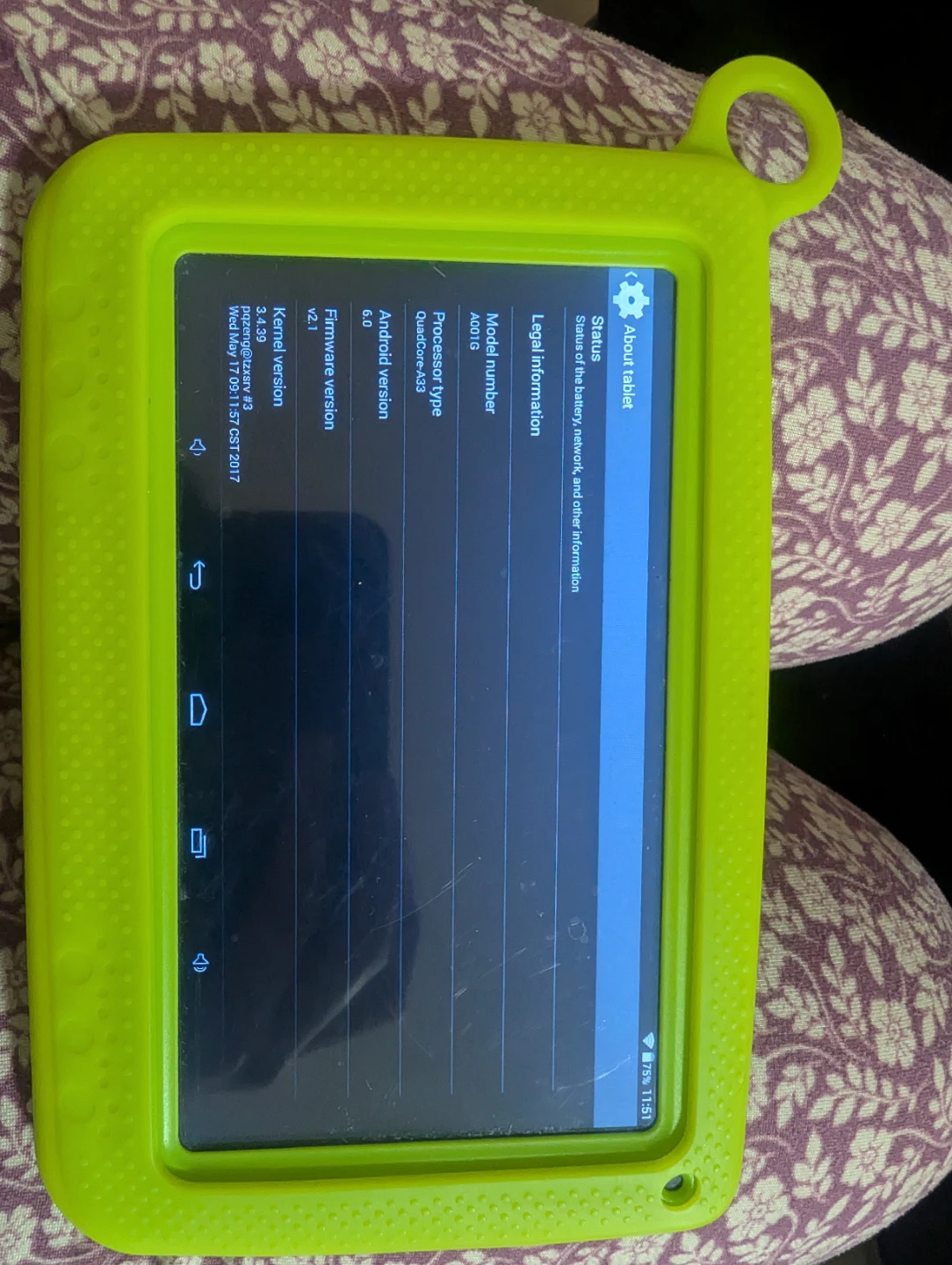 ePad Kids Tablet - Green