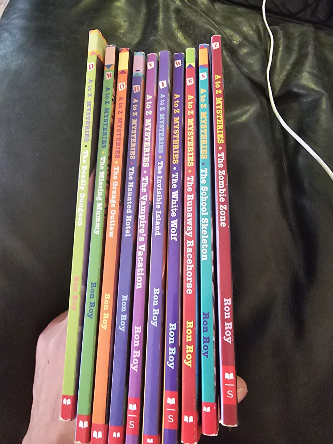Set of 10 A to Z Mysteries Books by Ron Roy