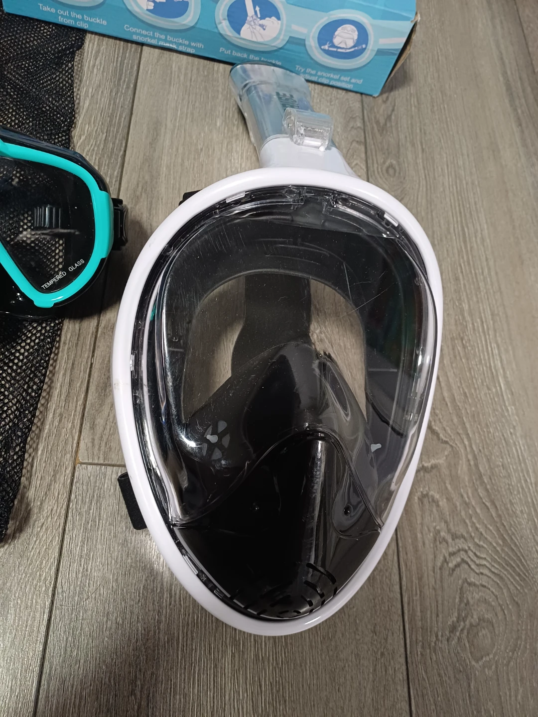 Seovediary Snorkel Set and G2Rise Full Face Mask - photo 3