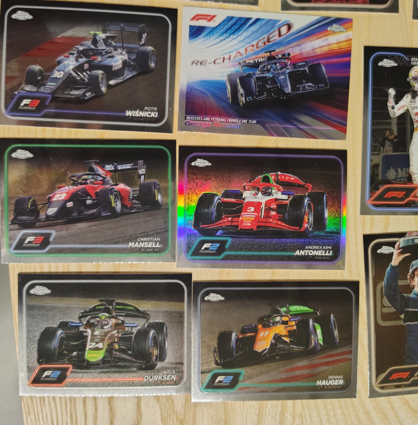 Lot, Topps Chrome Formula 1  Card Collection - photo 5