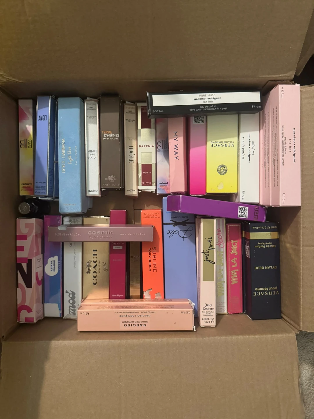 Assorted Luxury Fragrance Travel Sprays