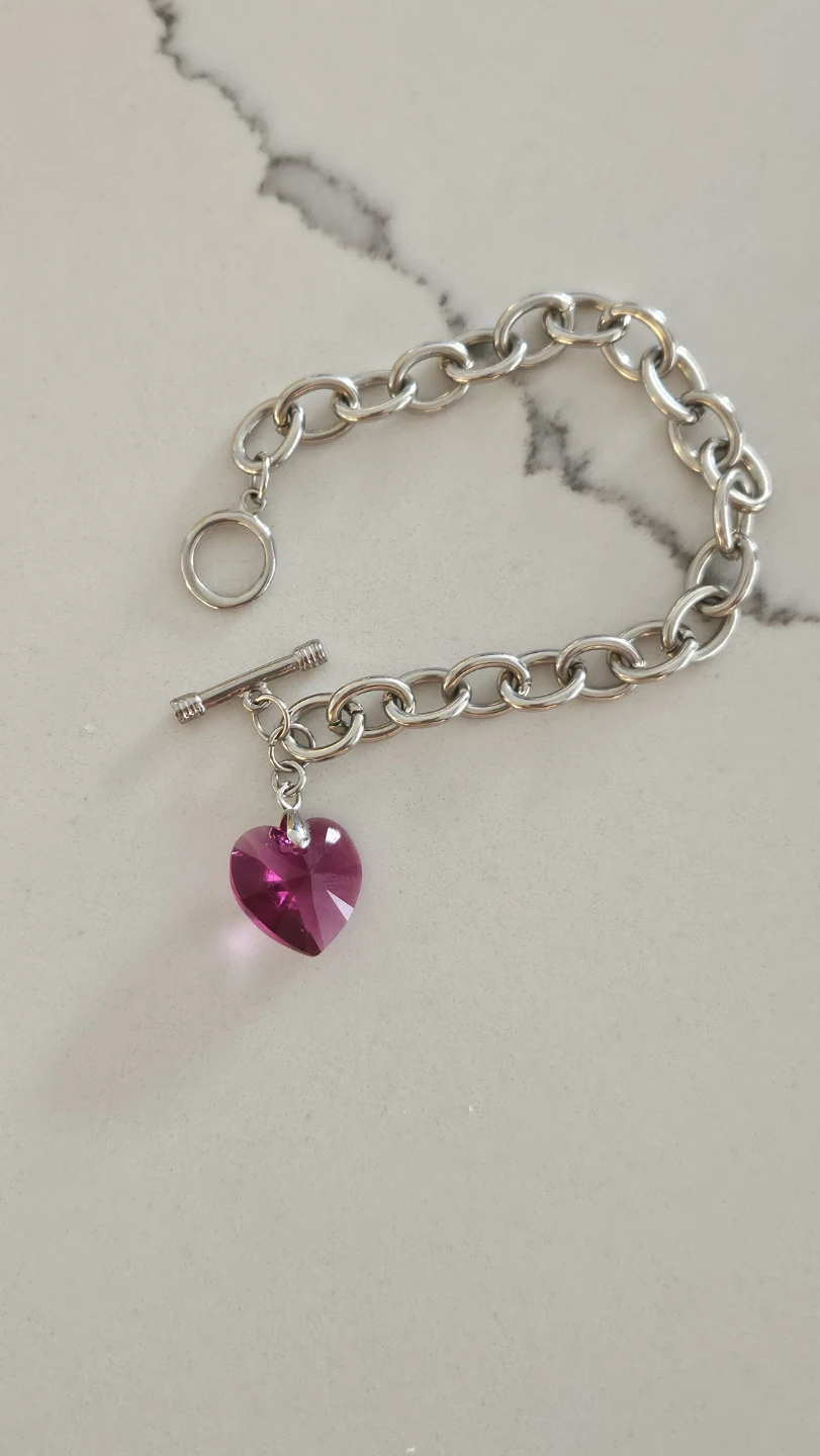 Heart Charm Bracelet - photo 2