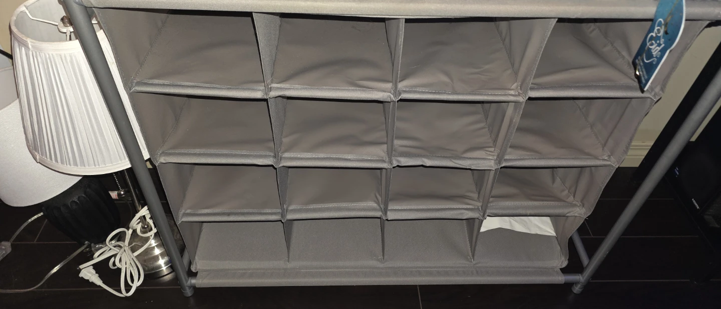 Eids 16-Cube Fabric Storage Organizer shoes