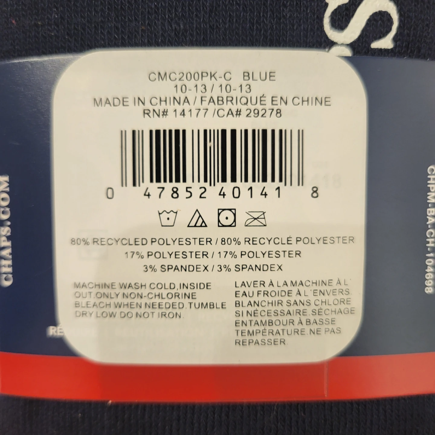Men's Chaps Crew Socks 3 Pairs - photo 4