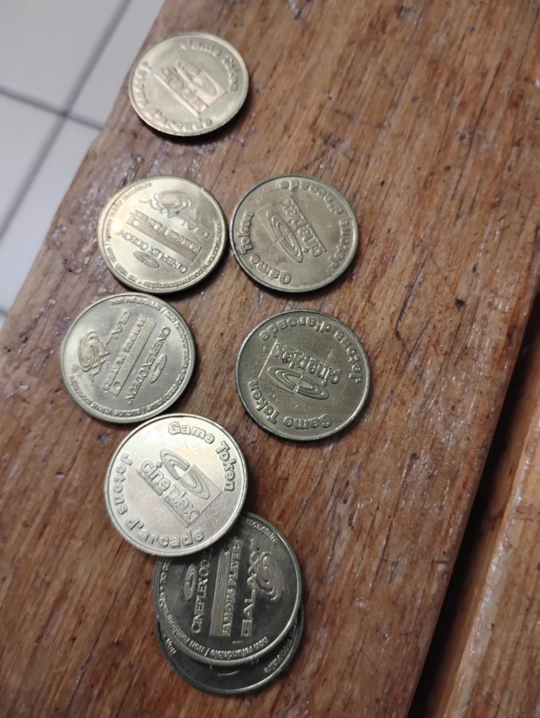 9 gaming tokens for free