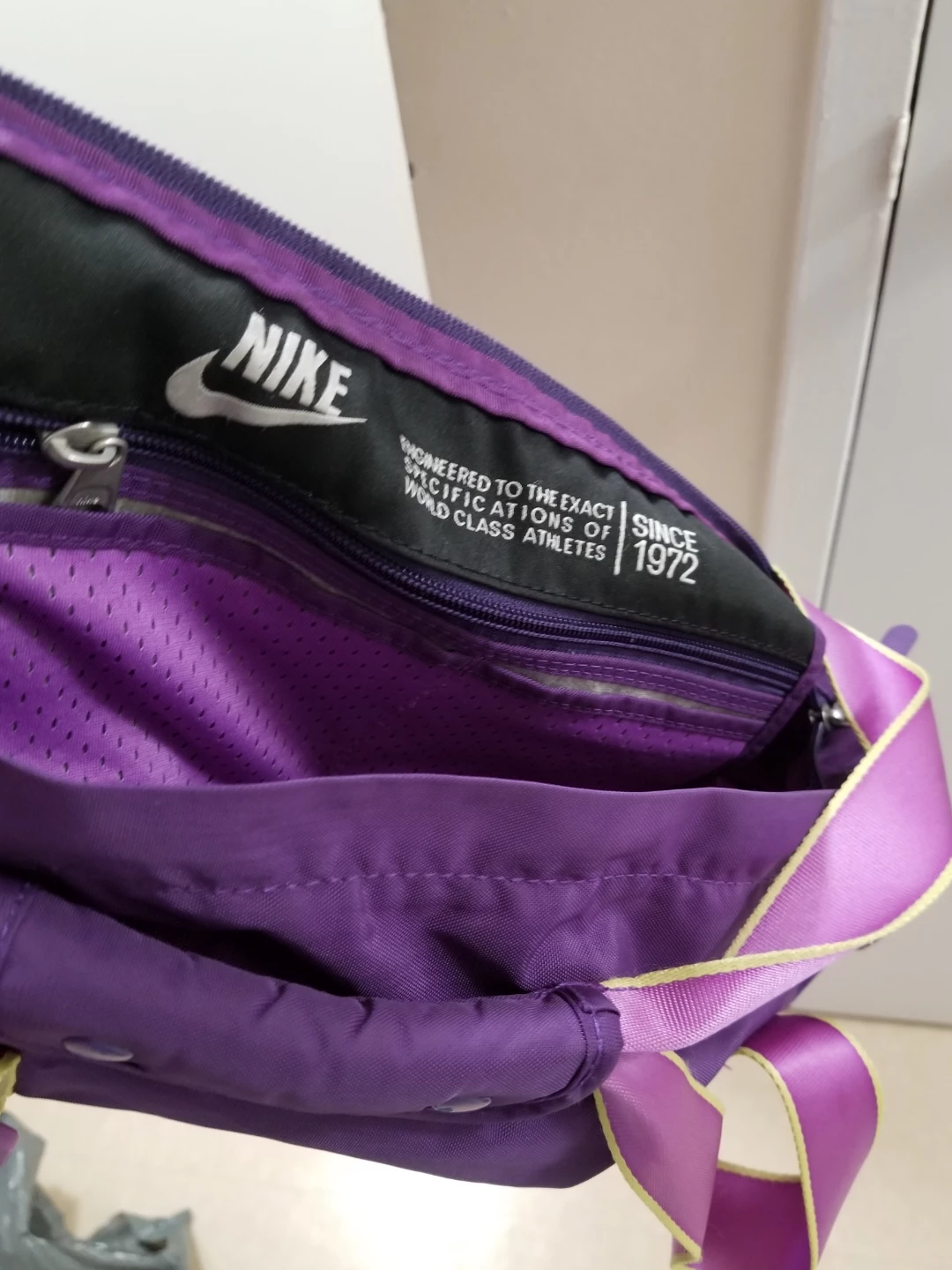 Nike Purple Duffel Bag - photo 2