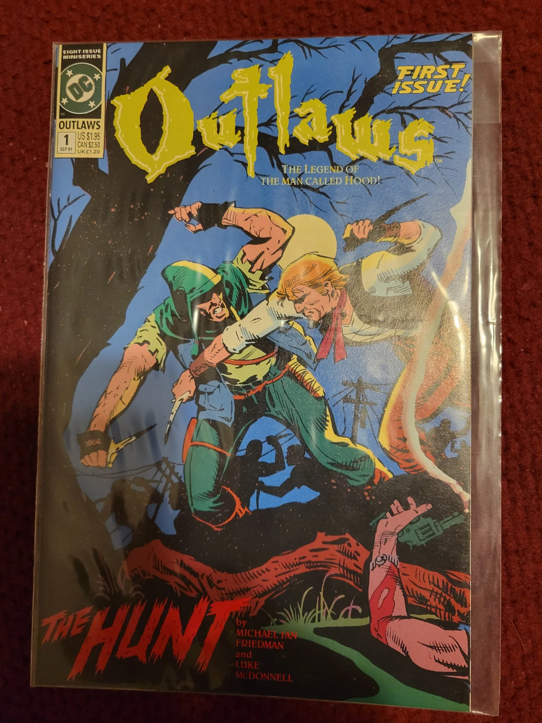 Outlaws #1 September 1991 Comic Book
