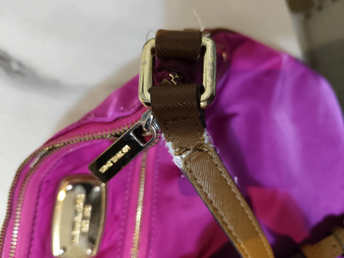 Michael Kors Pink Nylon Crossbody Bag - photo 3