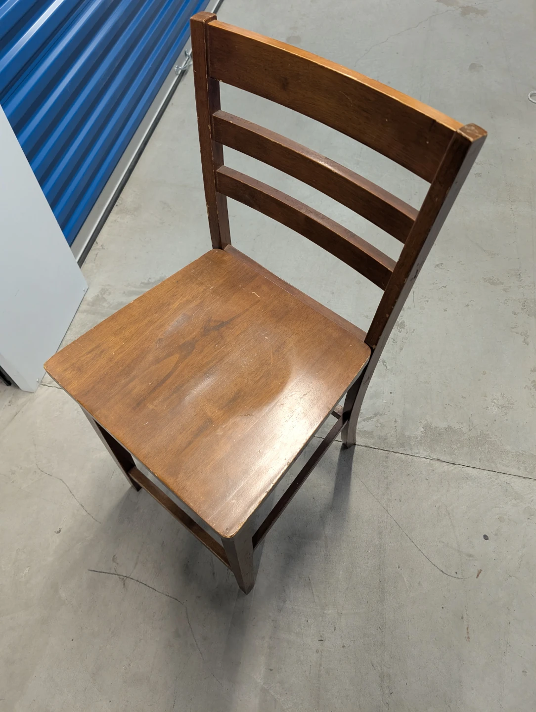 Wooden Counter Height Bar Stool - photo 3