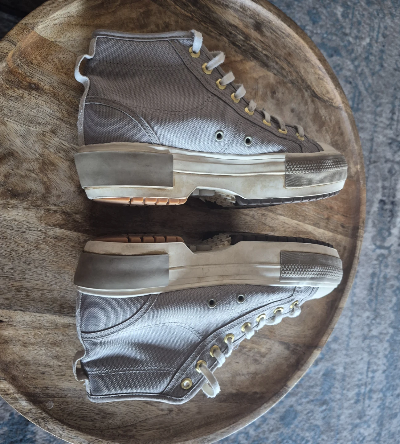 Adidas Nizza Platform Mid High-Top Shoes Grey US 8.5 - photo 2