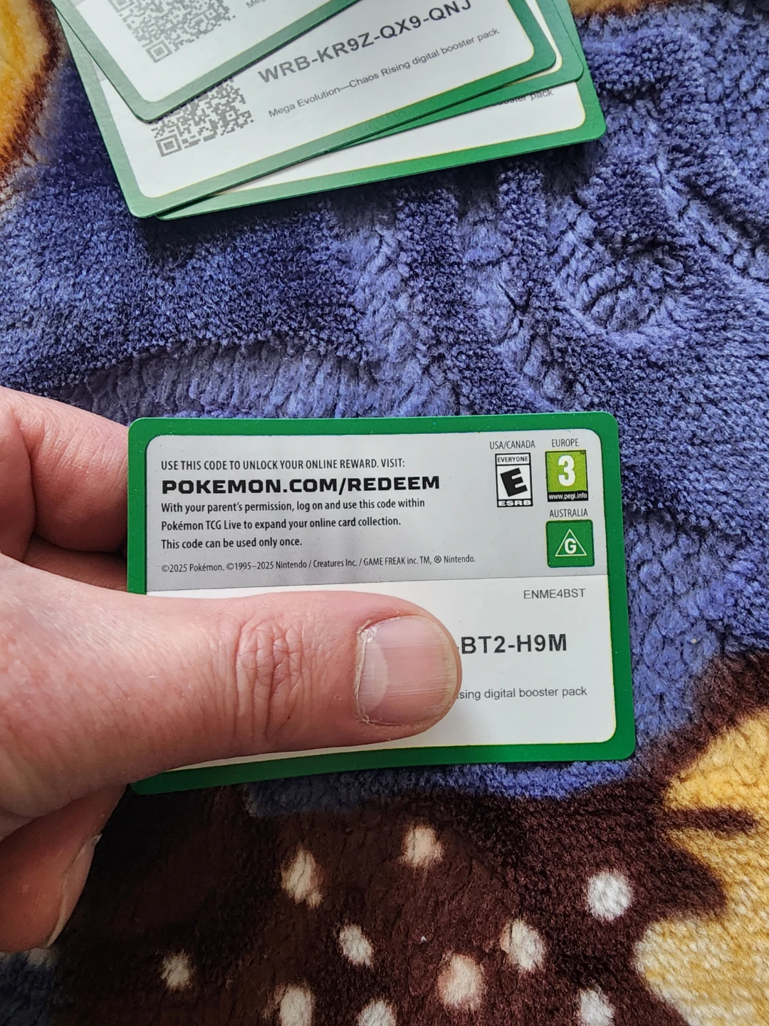 Pokémon TCG Live Digital Booster Pack Codes