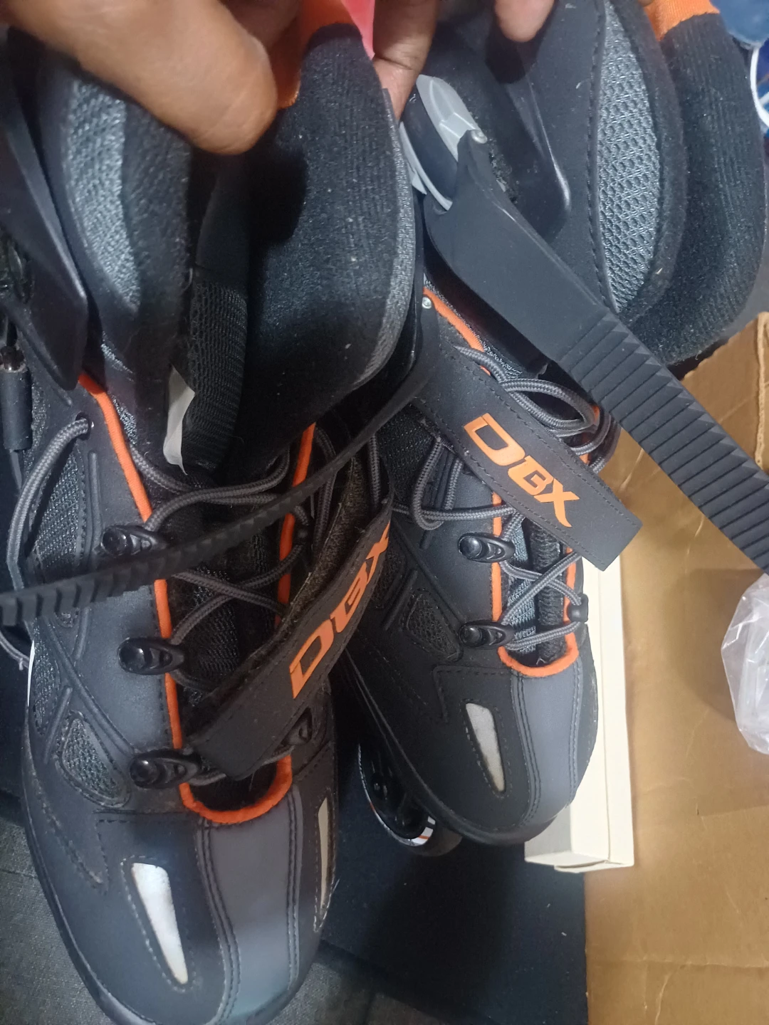 DBX Inline Skates Black and Orange - photo 2