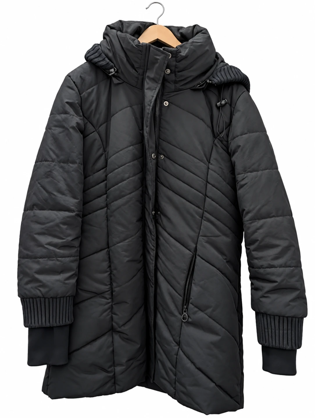 🖤 Oppenheimer Women’s Black Winter Parka – XL