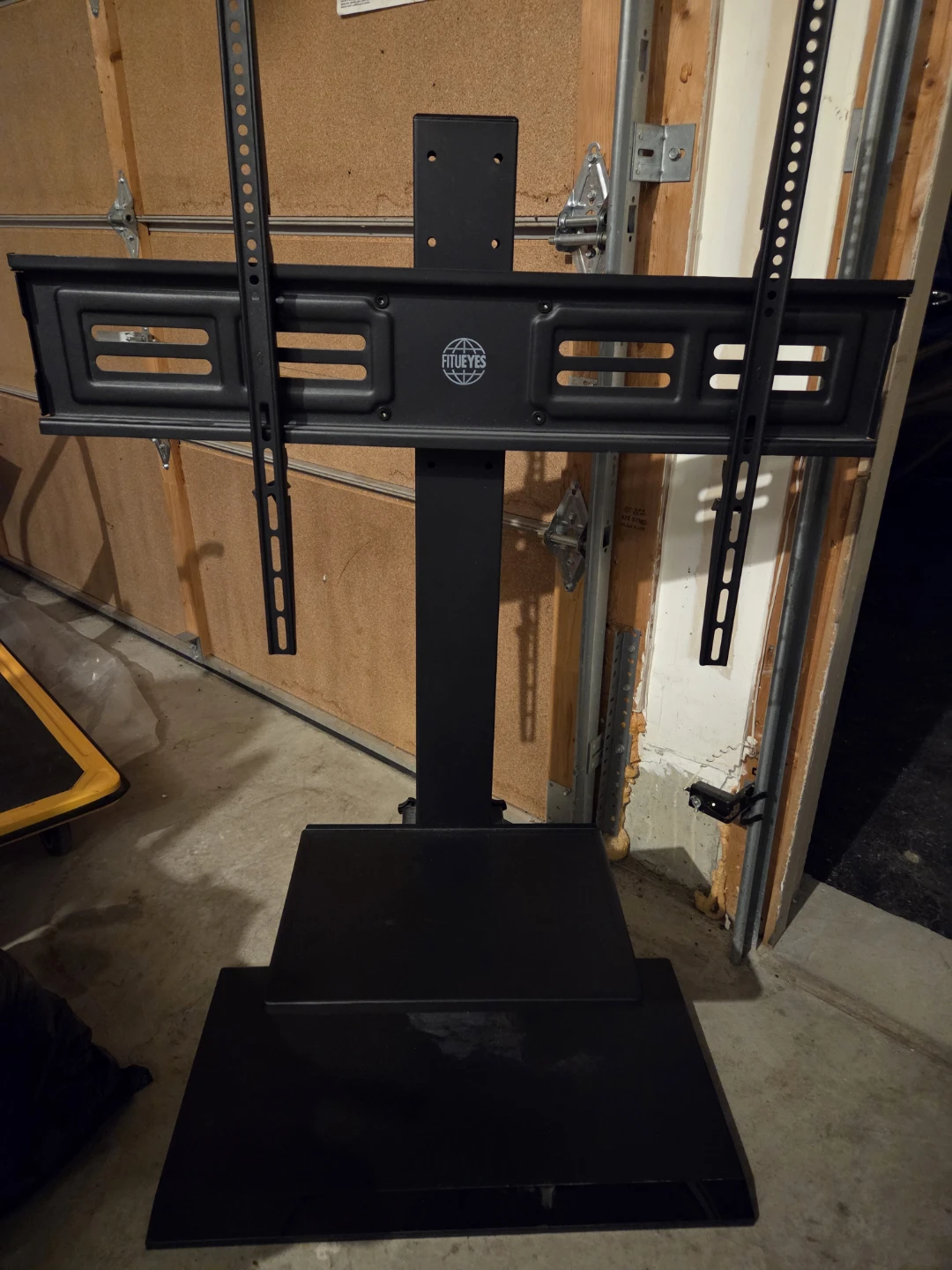 FITUEYES Universal Solid Metal TV Floor Stand with Swivel