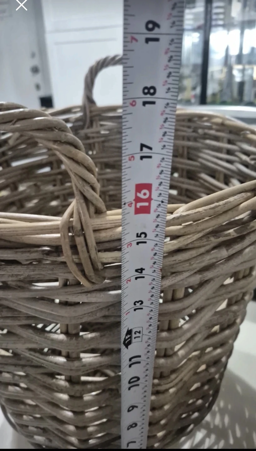 Wicker Storage Basket - photo 4