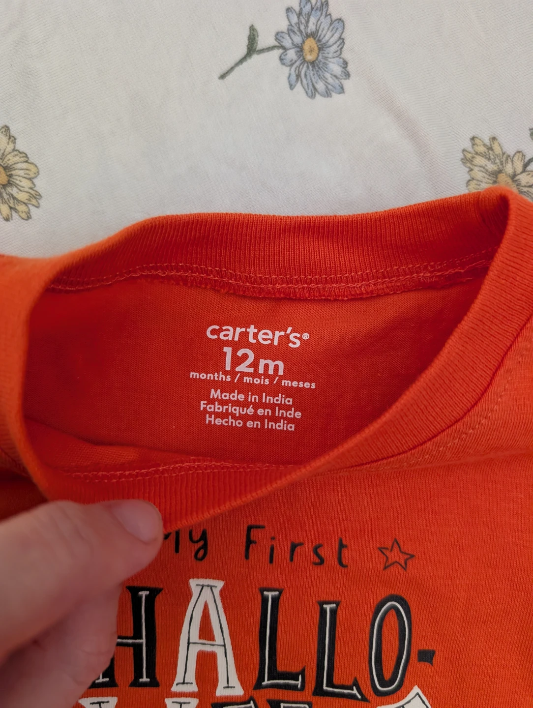 Carter's My First Halloween Bodysuit 12m - photo 2
