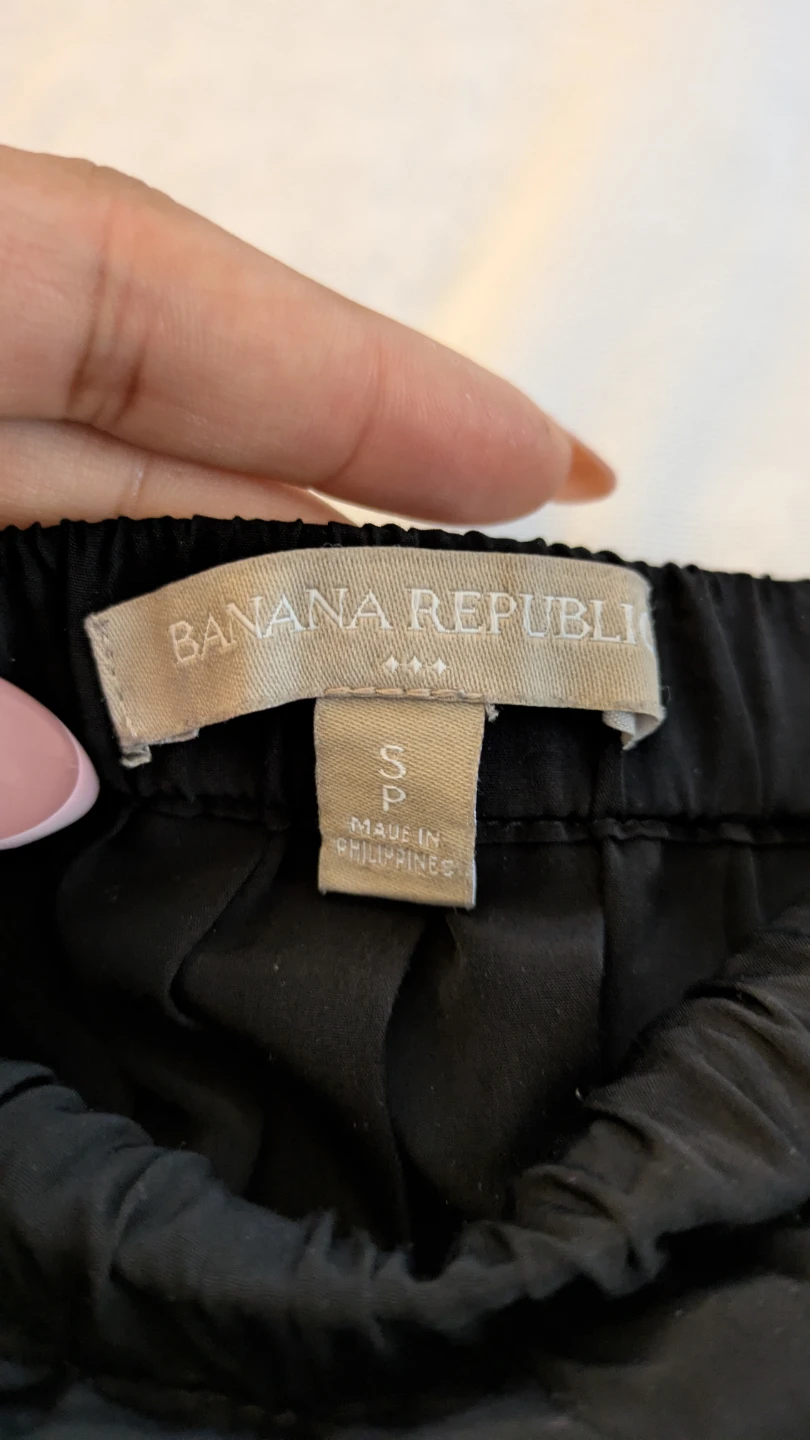 Banana Republic Black Pleated Skirt - photo 2