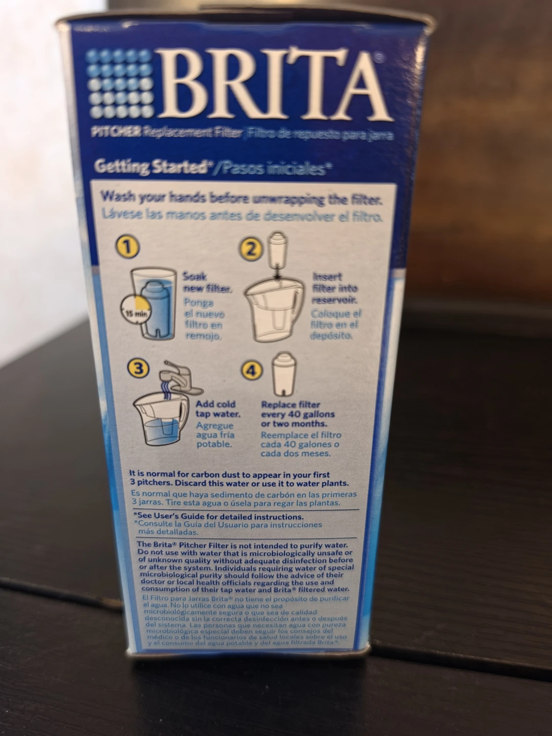 Brita Standard Pitcher Water Filters – 5 Total, New and Sealed - photo 2