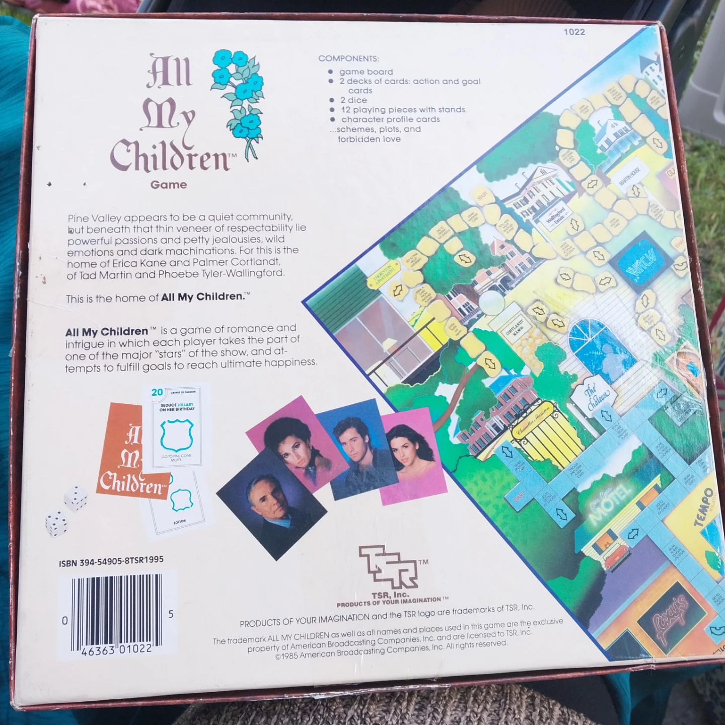 1985 All My Children Board Game by TSR - photo 2