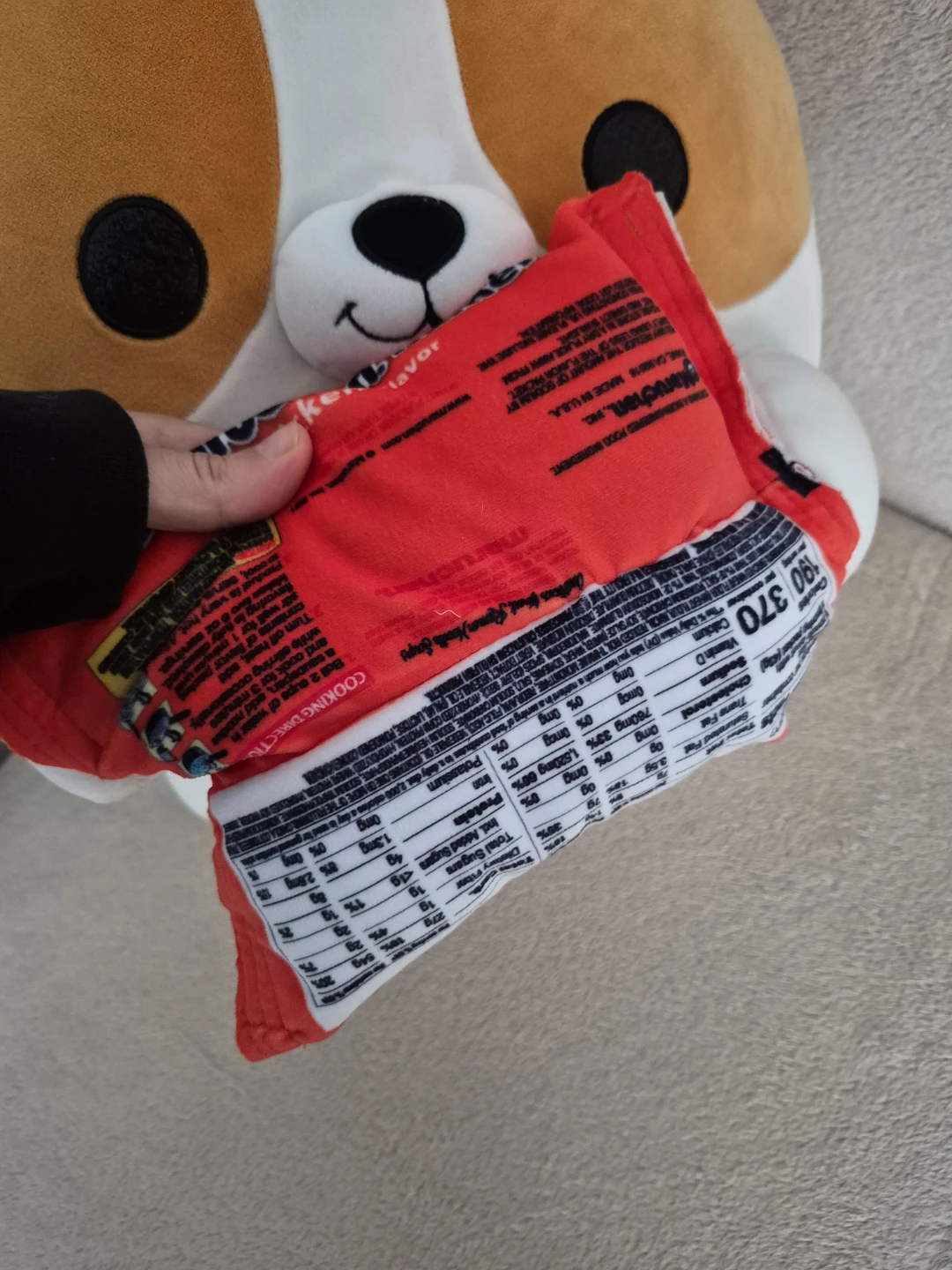ZURU Snackles Benji Corgi Plush (Maruchan Ramen) - 14" - photo 3