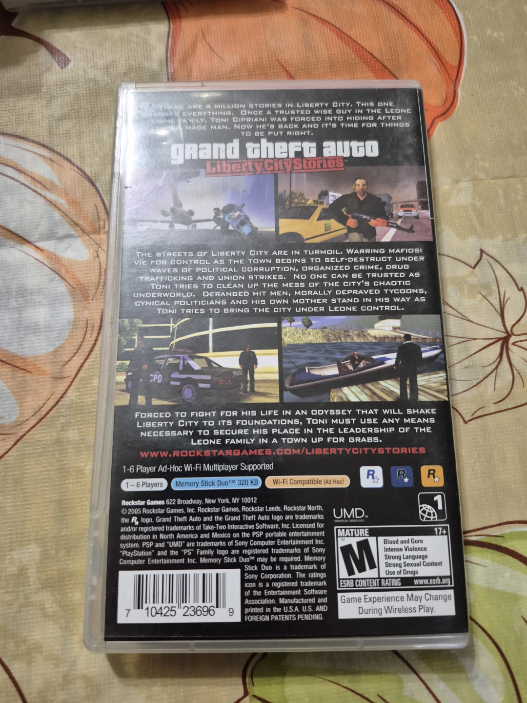 Grand Theft Auto: Liberty City Stories for PSP - photo 3