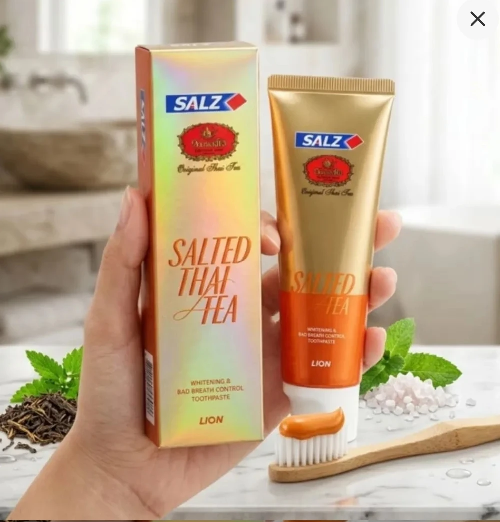 SALZ Salted Thai Tea Toothpaste