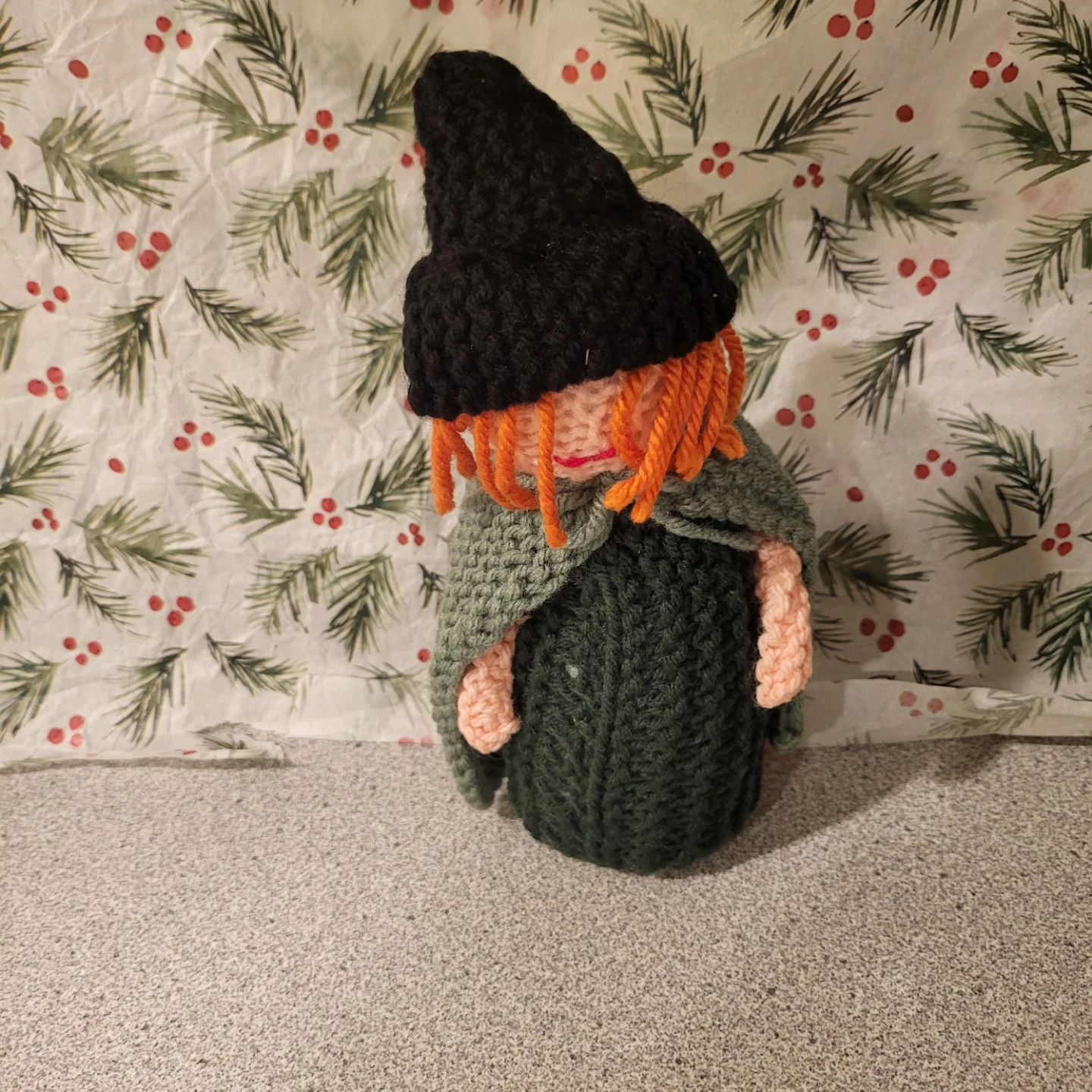 Decorative fall harvest scarecrow doll - photo 5