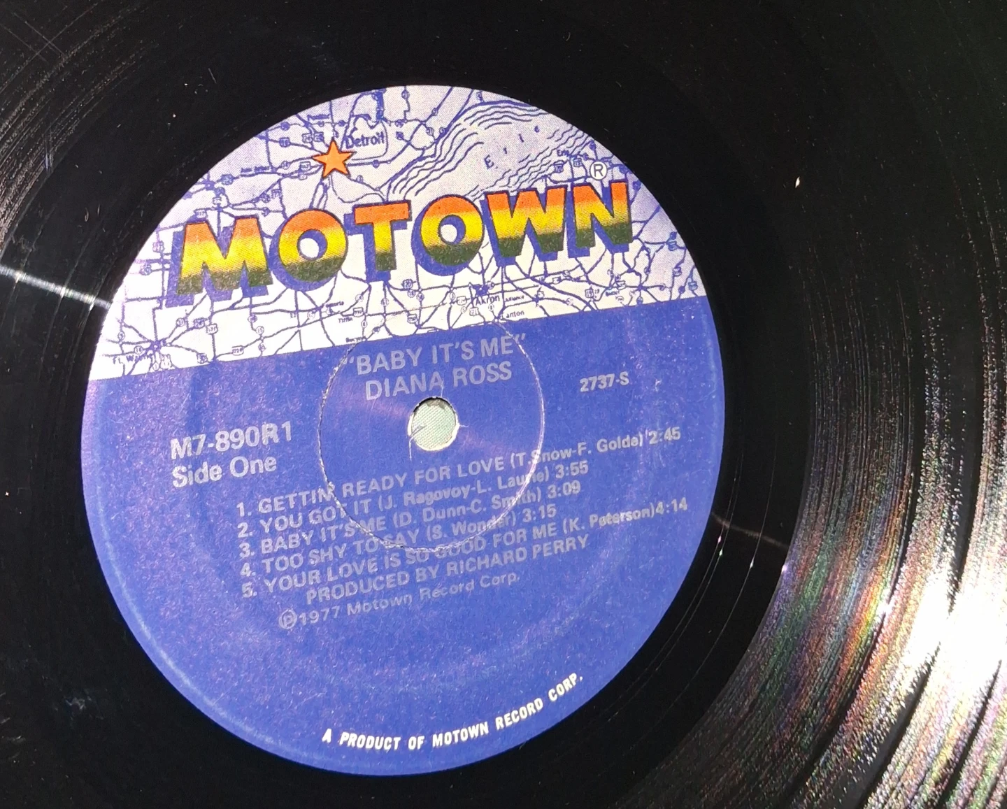Diana Ross Baby It's Me VG Condition LP Record Album - photo 5