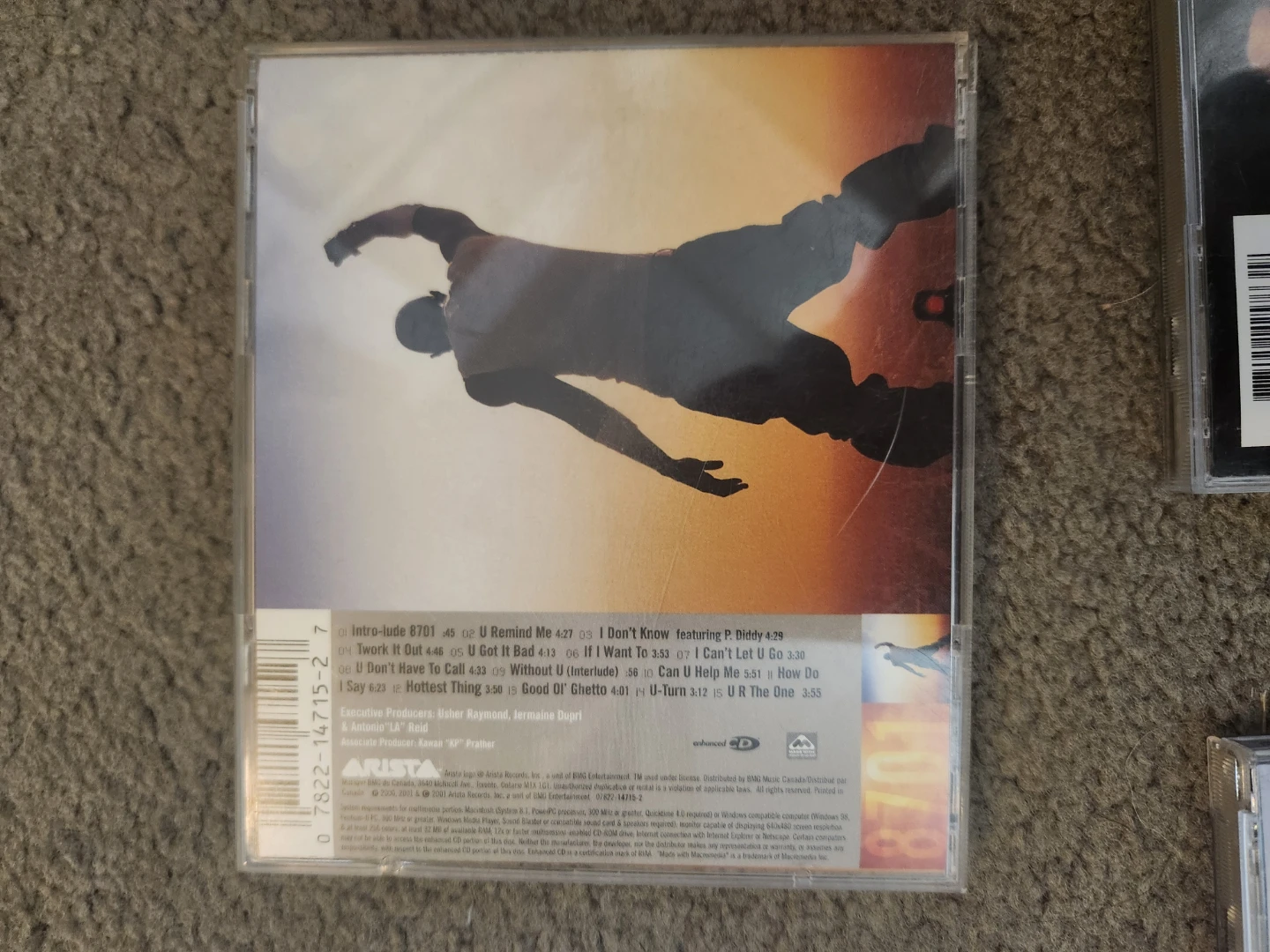 Usher CD Collection - 8701, My Way, Here I Stand - photo 4