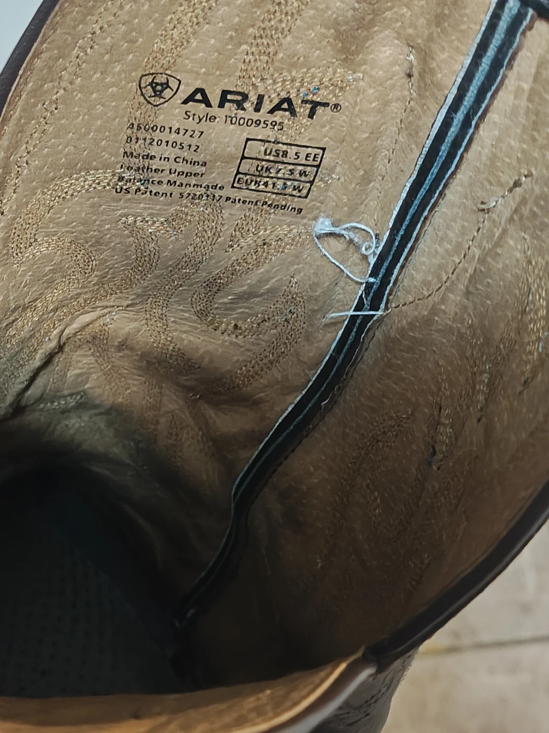 Ariat cowboy boots size 8.5 EE - photo 4