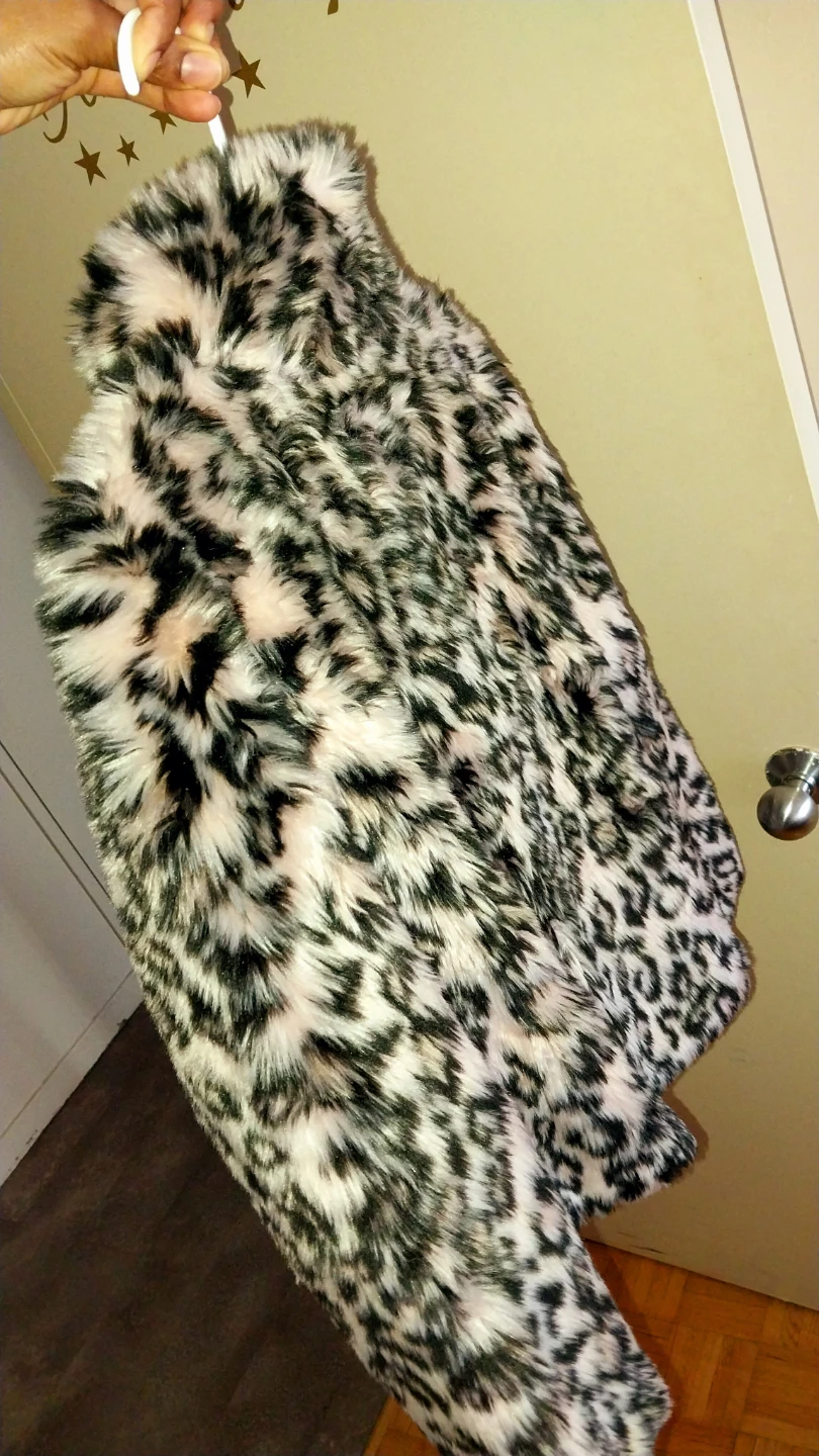Leopard Print Faux Fur Jacket - photo 3