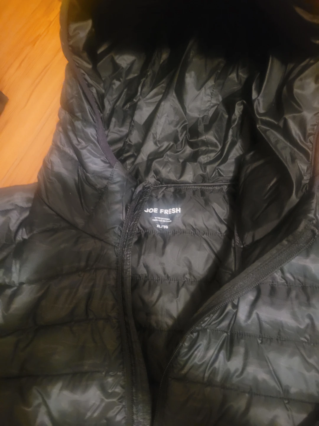 Xl  Black Puffer Jacket - photo 2
