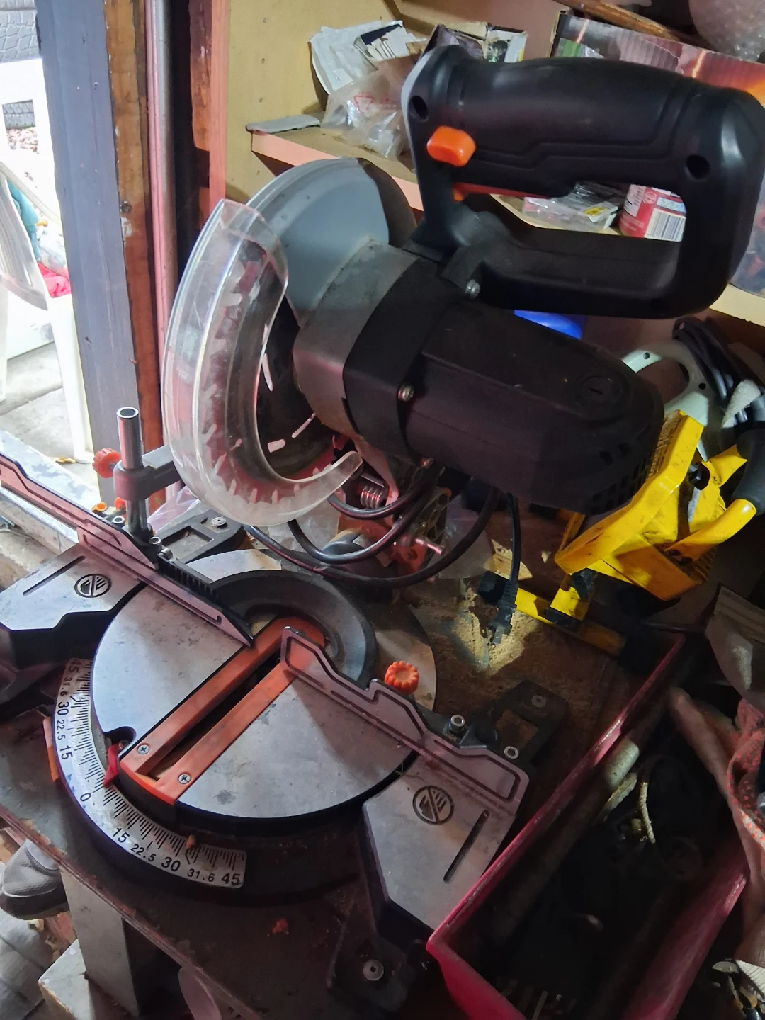 Warrior 7-1/4 inch Compound Single Bevel Miter Saw - photo 2