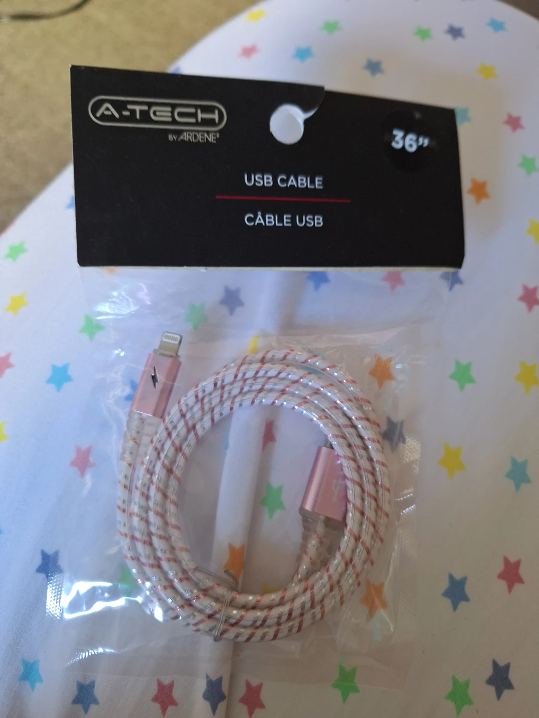 Lot of 3 A-Tech by Ardene USB Lightning Cables