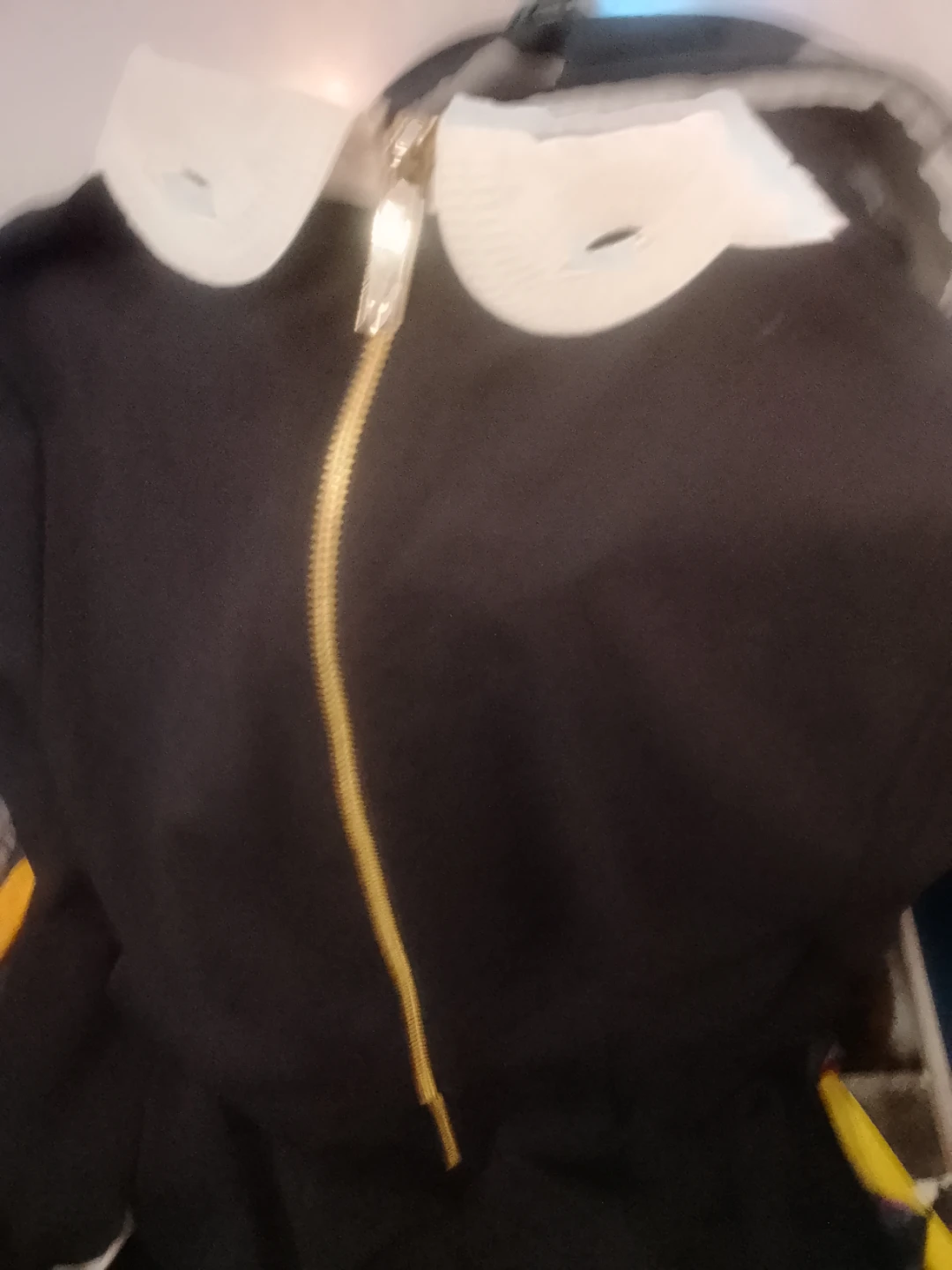 Ted Baker Black Dress with White Collar - photo 2