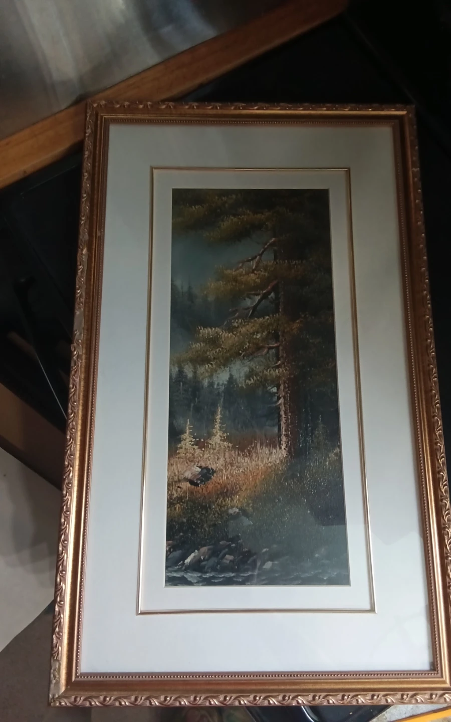 Oil on Canvas Landscape Painting – Signed "Rad" (راد) - photo 5