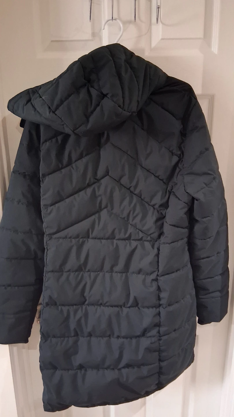 Black Quilted Puffer Jacket XXL women - photo 3