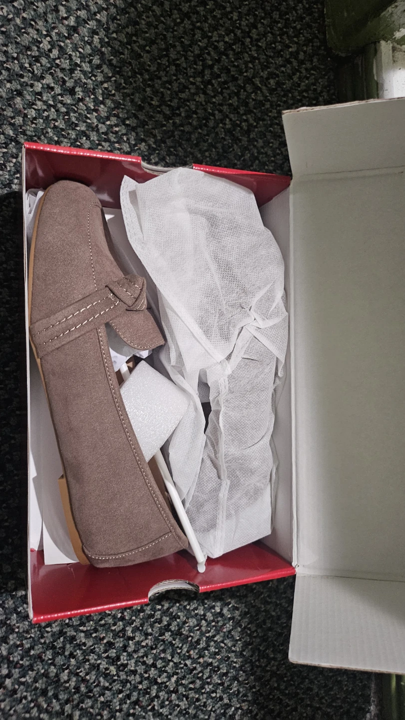 Journee Collection Brown Suede Loafers