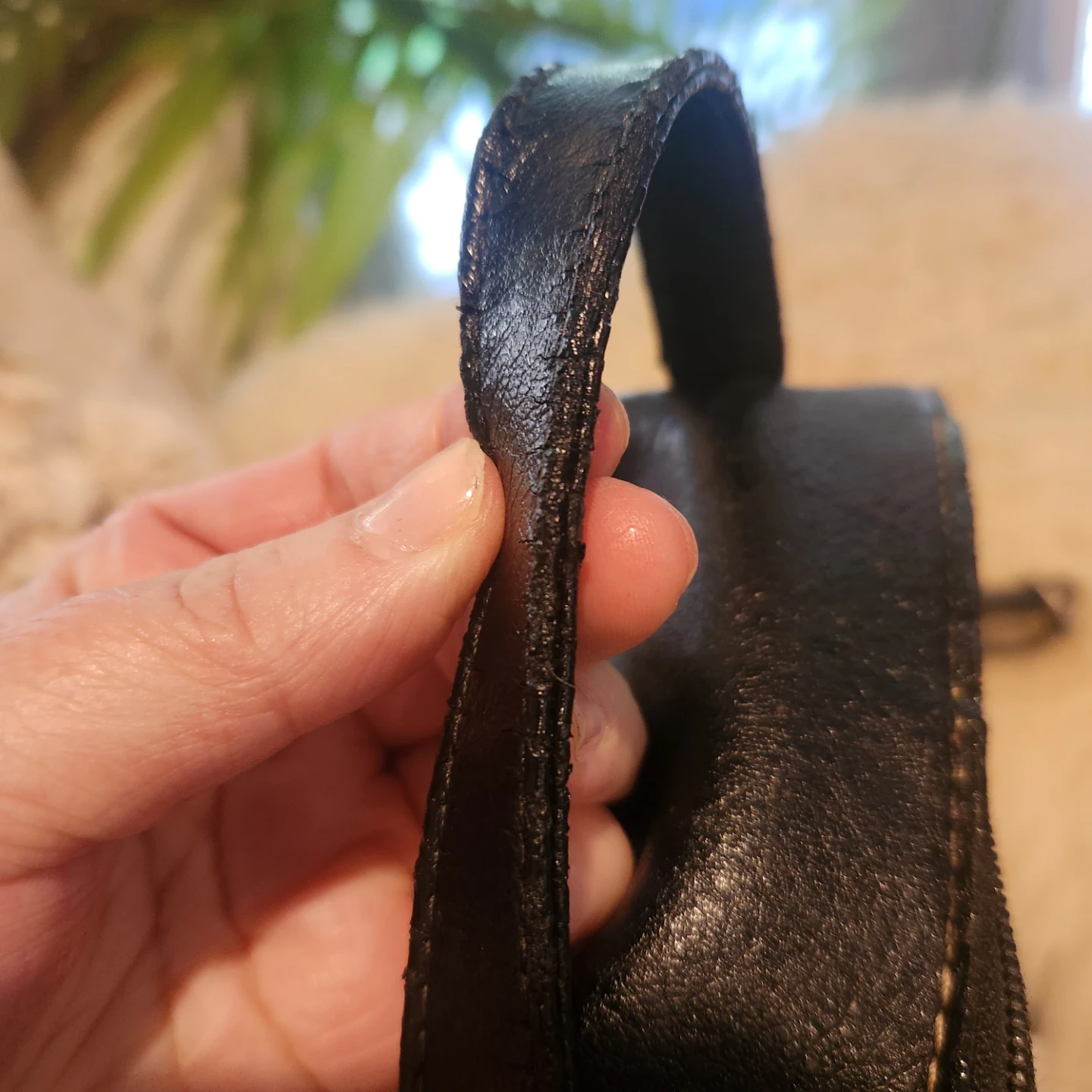 Roots Black Leather Backpack - photo 5